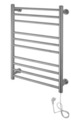 ADORA® elektrisk håndkletørker 77,5 x 50 cm børstet stål
